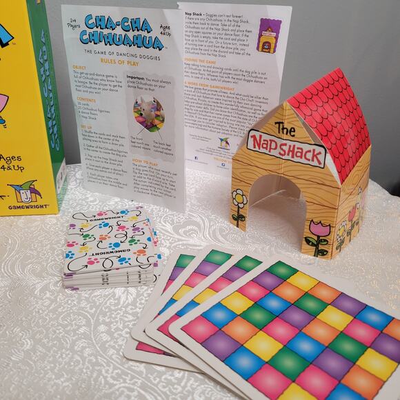 Gamewright Cha-Cha Chihuahua Game Dancing Dogs kids board game family fun READ - Picture 4 of 6